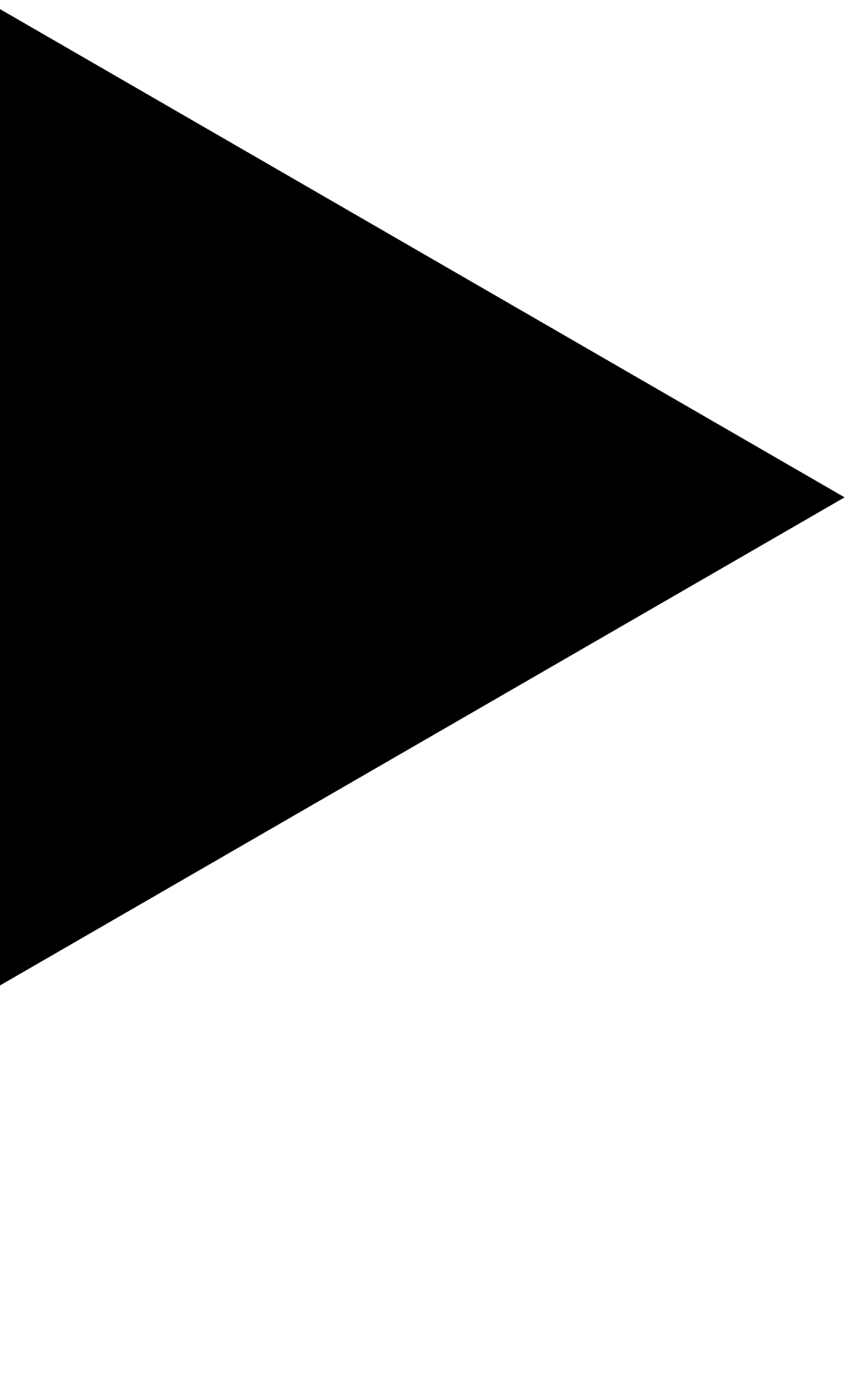 Decorative image of black and white triangle